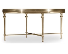 Декоративный столик 5443-80 (gramercy) золотой 102x51x102 см.