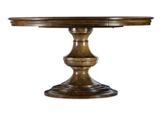 Обеденный стол ballantyne (gramercy) коричневый 142x76x142 см.