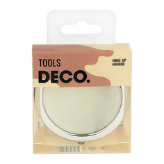 Зеркало для макияжа DECO. карманное marble