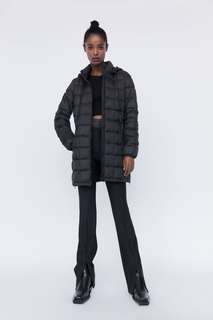 Стеганое пальто Zara