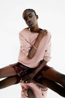 Толстовка с подплечниками Zara