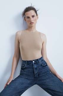 Топ soft touch Zara