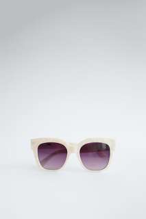 Солнечные очки в оправе из ацетата с мраморным узором Zara