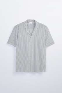 Рубашка с геометрическим принтом Zara