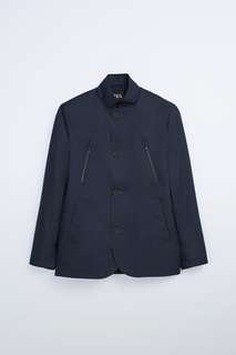Пиджак из высокотехнологичной ткани на молнии Zara