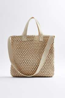 Плетеная сумка-тоут Zara