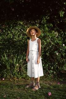 Юбка миди из твила с необработанной кромкой Zara