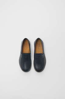 Кожаные лоферы Zara