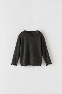 Футболка с воланом Zara