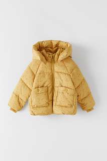 Базовое стеганое пальто Zara