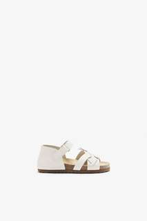 Кожаные босоножки Zara