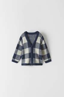 Кардиган в клетку Zara