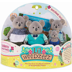 Игровой набор Lil Woodzeez "Семья коал"
