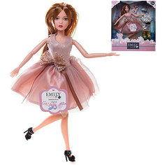 Кукла "Эмили. Розовая серия" с аксессуарами, 30см Junfa Toys