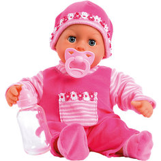 Интерактивная кукла Bayer "Первые слова" Малышка, 38 см