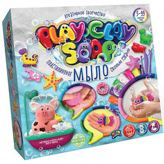 Набор для творчества Danko Toys Play Clay Soap «Пластилиновое мыло», 8 цветов
