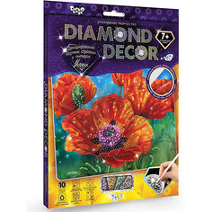 Набор для создания мозаики Danko Toys Diamond décor, планшетка без рамки