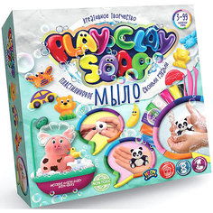 Набор для творчества Danko Toys Play Clay Soap «Пластилиновое мыло», 8 цветов
