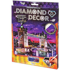 Набор для создания мозаики Danko Toys Diamond décor, планшетка без рамки