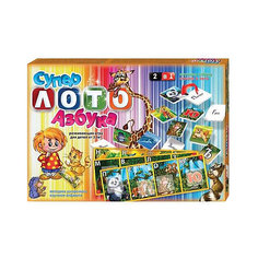 Настольная игра Danko Toys «Суперлото Азбука»