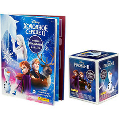 Альбом и бокс с наклейками Panini Hybrid "Холодное сердце 2", 50 пакетиков