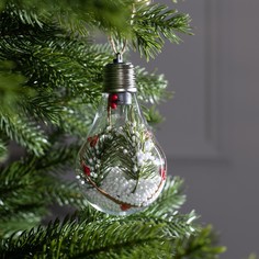 Елочный шар лампочка Luazon Lighting