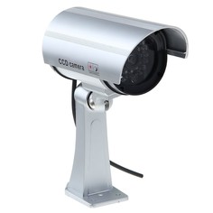Муляж видеокамеры luazon, модель vm-2, со светодиодным индикатором, 2аа (не в компл.), серый