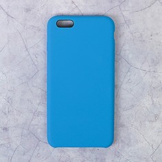 Чехол luazon силиконовый iphone 6 plus, синий
