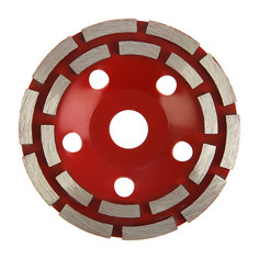 Чашка алмазная зачистная lom, двухрядная, 125 мм