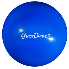 Мяч гимнастический 16,5 см, вес 260 г, цвет голубой Grace Dance