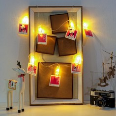 Гирлянда с прищепками Зимнее волшебство