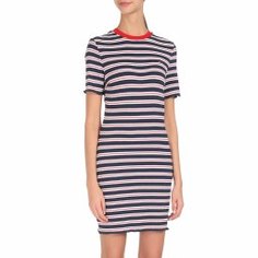 Платье TOMMY JEANS DW0DW08442 темно-синий