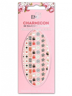 Domix, Cиликоновые стикеры шармиконы Charmicon 3D Silicone Stickers Charmicon 3D Silicone Stickers №57 Значки EMI