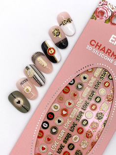 Domix, Cиликоновые стикеры шармиконы Charmicon 3D Silicone Stickers Charmicon 3D Silicone Stickers №58 Значки EMI
