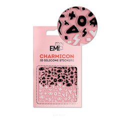 Domix, Cиликоновые стикеры шармиконы Charmicon 3D Silicone Stickers Charmicon 3D Silicone Stickers №119 Тайные символы EMI