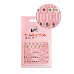 Domix, Cиликоновые стикеры шармиконы Charmicon 3D Silicone Stickers Charmicon 3D Silicone Stickers №106 Цепи EMI