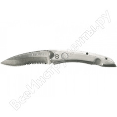 Универсальный нож, лезвие 80 мм, пружинный topex 98z110