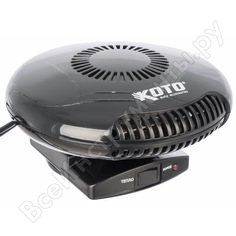 Автомобильный вентилятор с функцией подогрева 140 вт/12в koto efb220/12v-901 0975608055