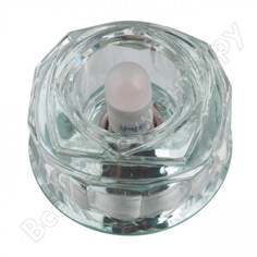 Встраиваемый декоративный светильник fametto серия luciole dls-l119, g9, glassy clear, rgb 10746