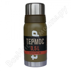 Термос tramp 0.5 л, оливковый trc-030 6930