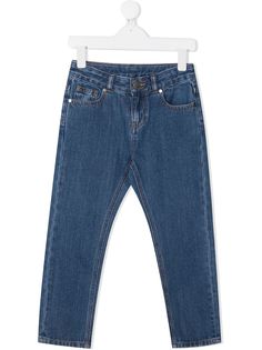 Stella McCartney Kids джинсы скинни с эффектом потертости