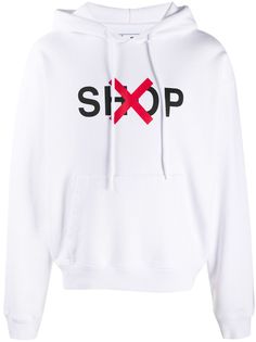 Off-White худи с графичным принтом