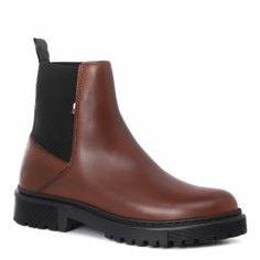 Женские ботинки Челси TOMMY JEANS ESSENTIAL LEATHER CHELSEA BOOT