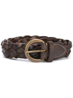 Ralph Lauren RRL плетеный ремень с эффектом потертости