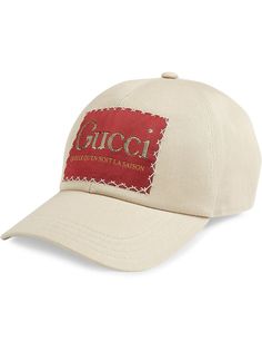 Gucci кепка с нашивкой-логотипом