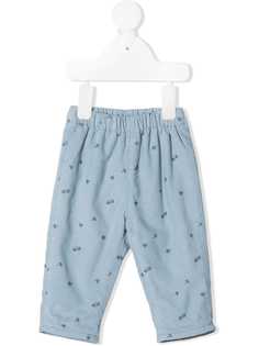 Knot брюки с эластичным поясом и принтом