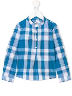 Knot рубашка в шотландскую клетку