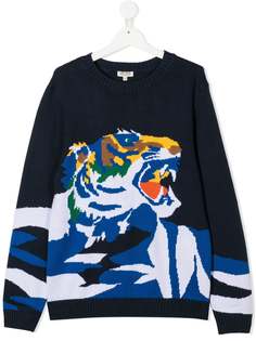 Kenzo Kids джемпер с принтом