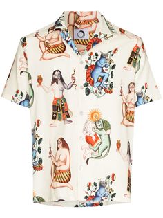 Endless Joy рубашка Khemia Bone с принтом