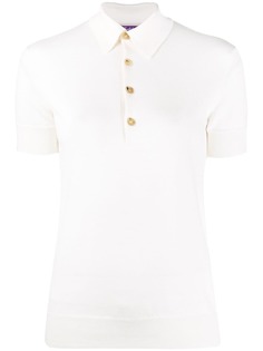 Ralph Lauren Collection кашемировая рубашка поло с короткими рукавами